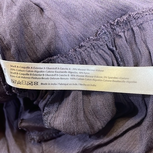 New Free People Adella mini dress gray NWT - Picture 10 of 10